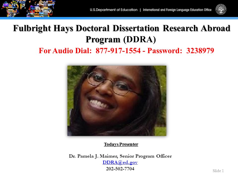 Fulbright hays doctoral dissertation research fulbright hays summer 2019