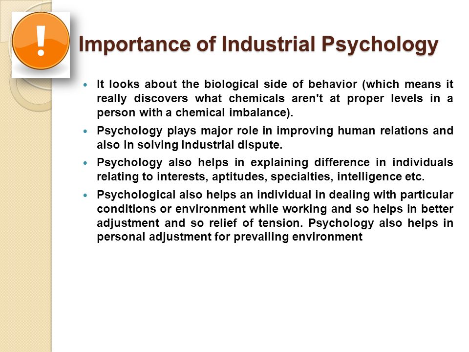 industrial psychology presented by clinical psychologist sadaf industrial psychology