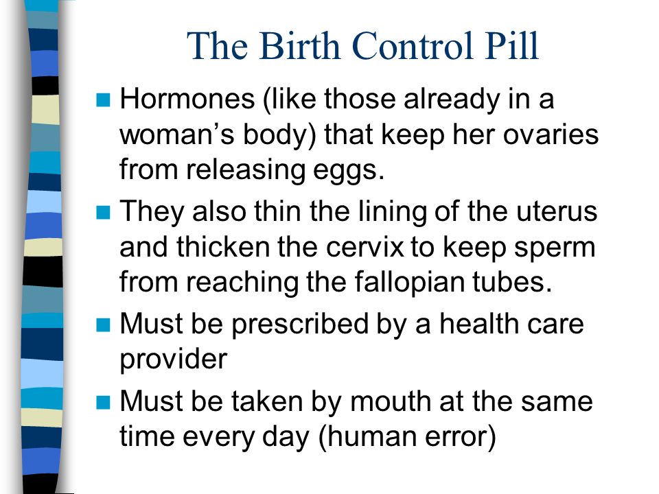Hormonal Methods Pills The Patch The Ring The Shot The Implant Emergency Contraceptive or Plan B