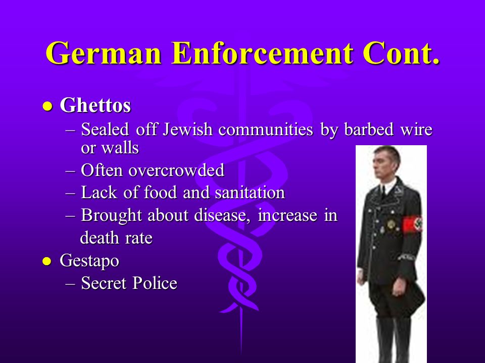 German Enforcement Cont.