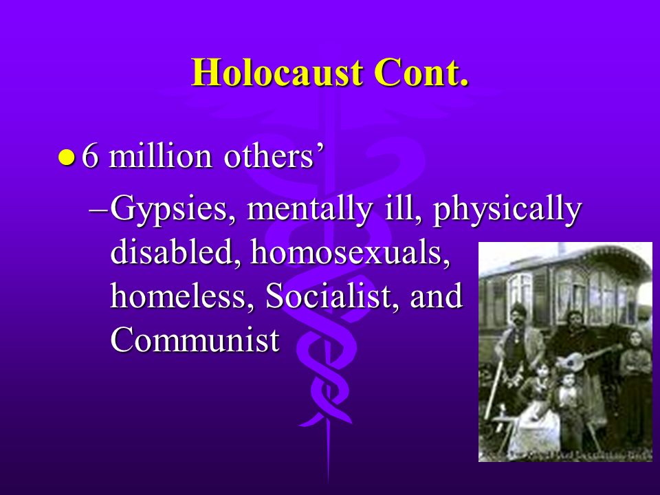Holocaust Cont.