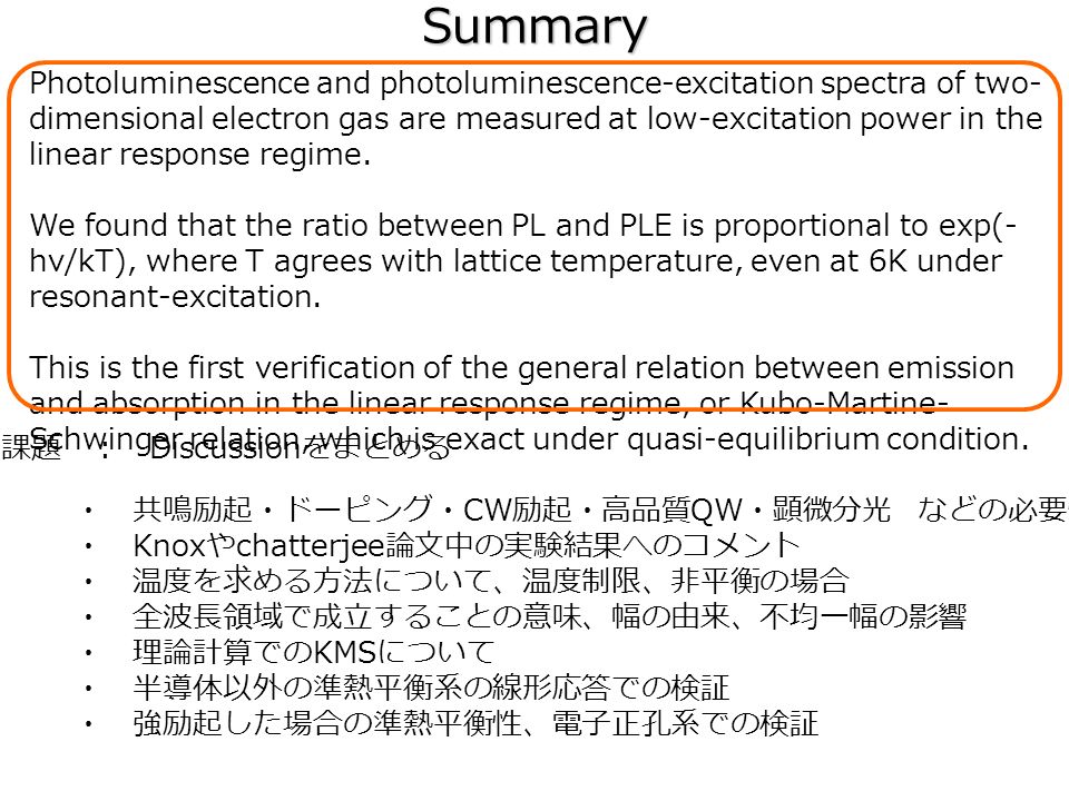 Relation Between Photoluminescence And Photoluminescence Excitation Spectra In The Linear Response Regime Measured On Two Dimensional Electron Gas T Ppt Download