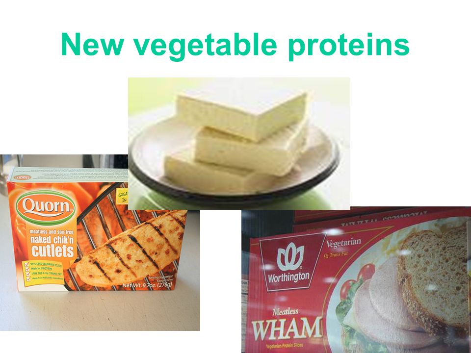 New vegetable proteins