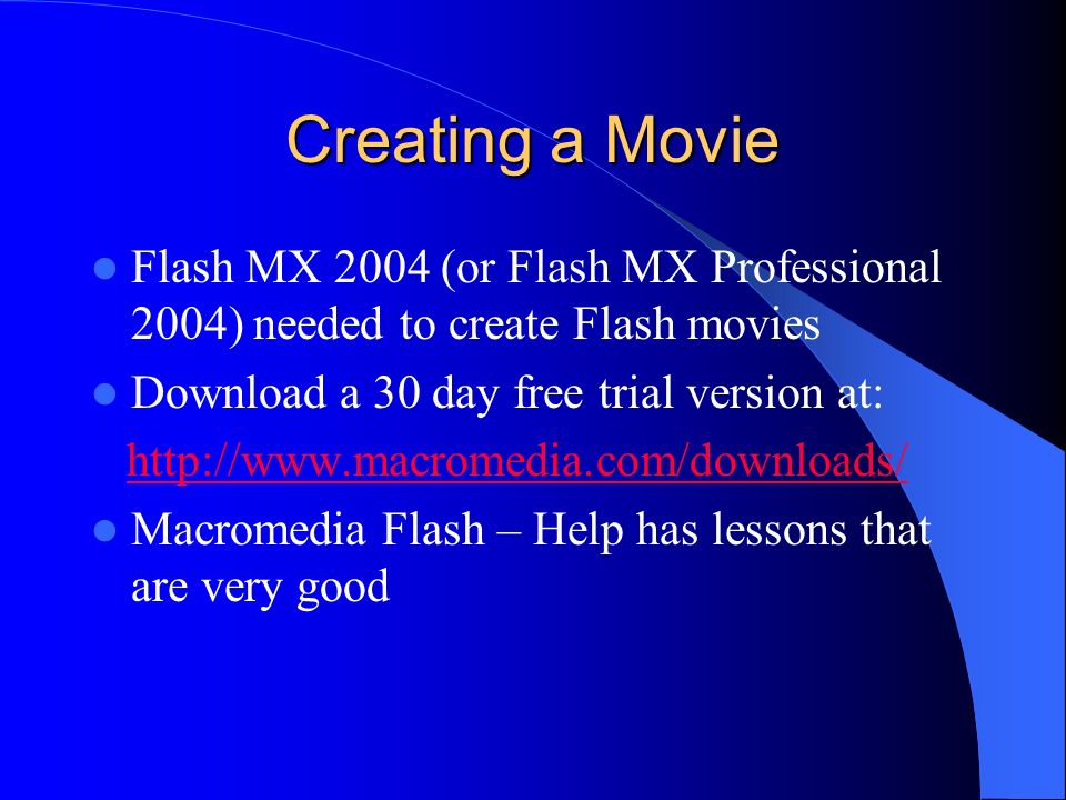 flash mx 2004 download trial