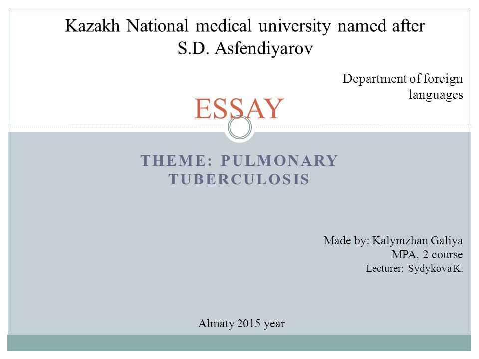 Cause And Effect Essay Thesis Theme Pulmonary Tuberculosis Essay Kazakh National Medical University Named After Sd Writing Services Consultant also Othello Essay Thesis Theme Pulmonary Tuberculosis Essay Kazakh National Medical Assignment Help In Singapore