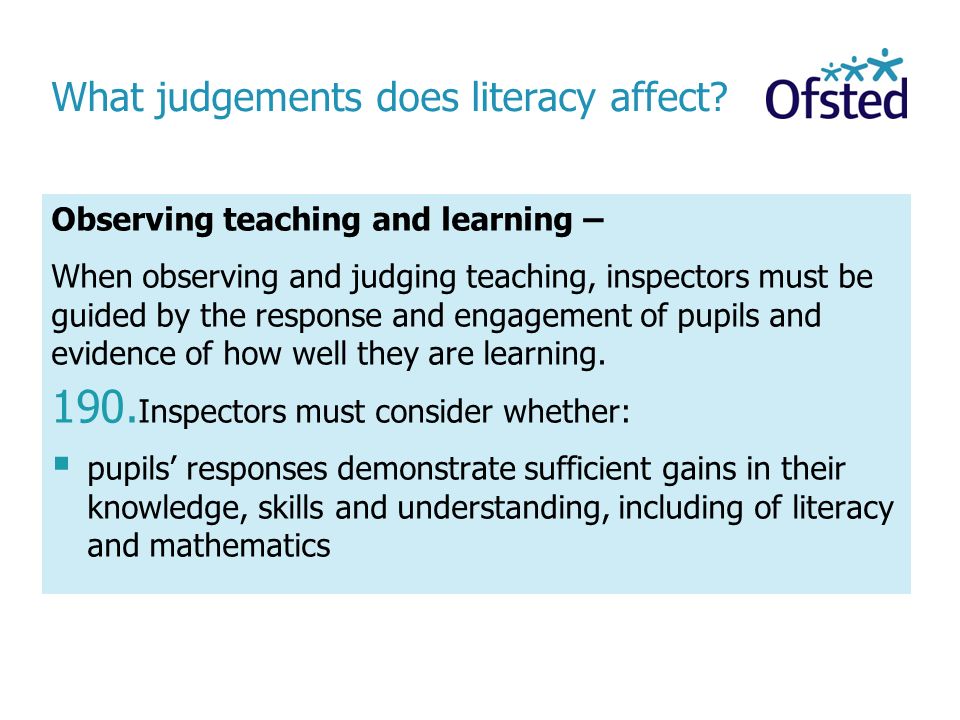 What judgements does literacy affect.