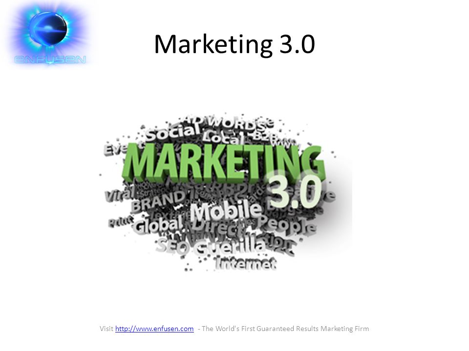 Marketing 3.0 Visit   - The World s First Guaranteed Results Marketing Firmhttp://