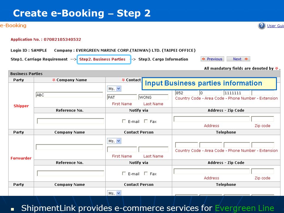 ShipmentLink provides e-commerce services for Evergreen Line - ppt video  online download, llllpppp l