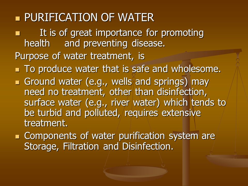 water treatment company