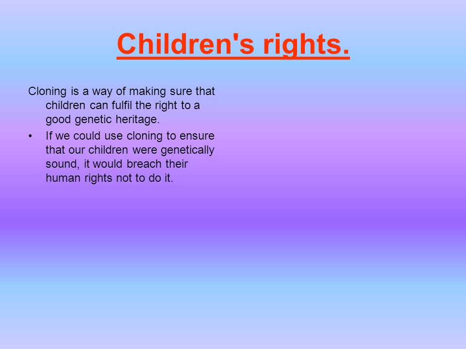 Children s rights.