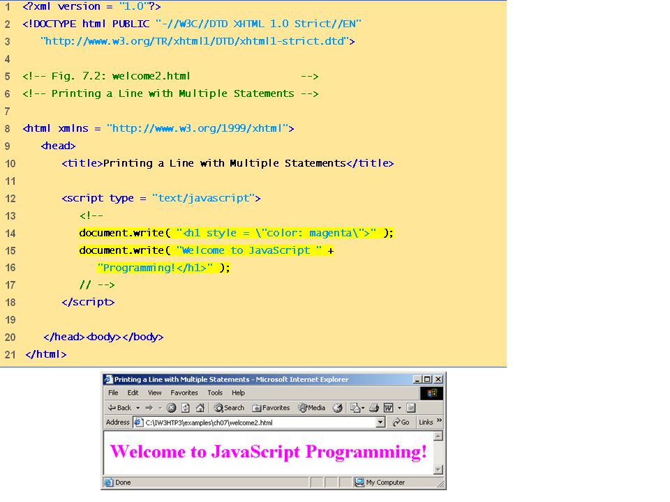 WEB DESIGN AND PROGRAMMING welcome2.html (1 of 1)‏
