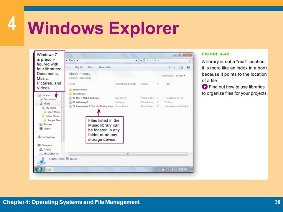 Computer Concepts 2013 Chapter 4 Operating Systems and File Management ...