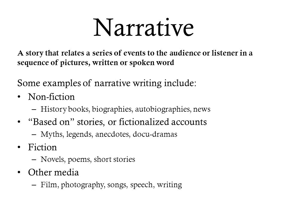 Autobiographical Narrative Week 8 October 23 rd, ppt download