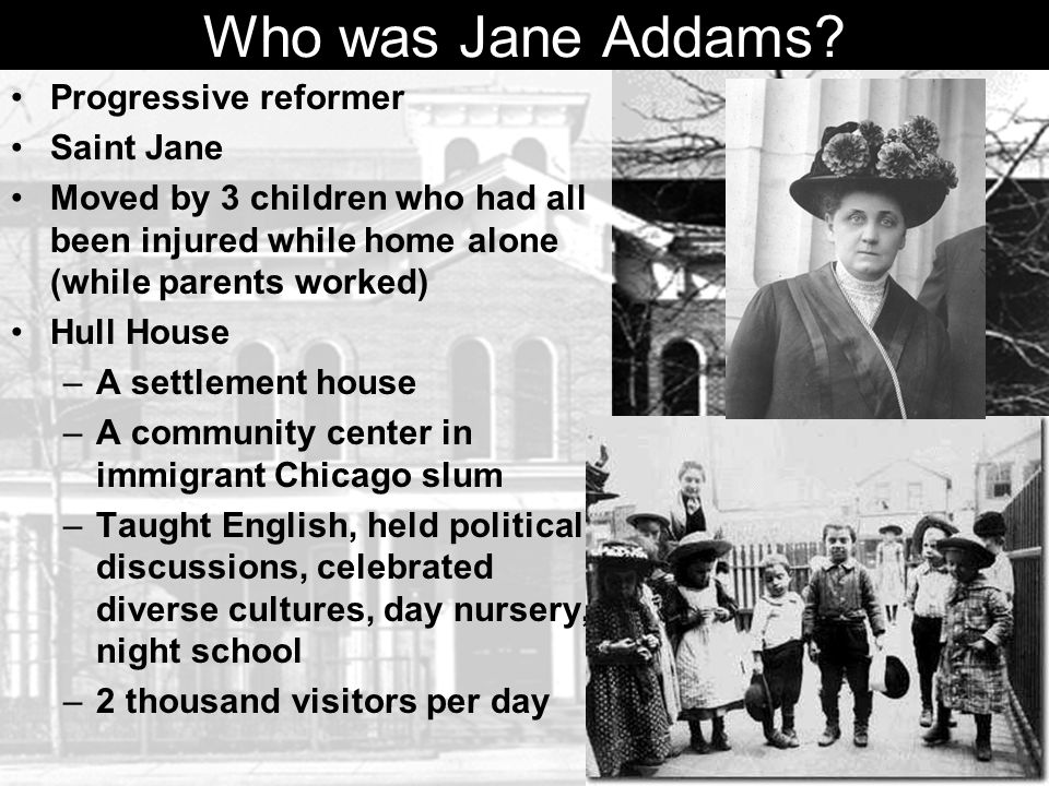 Progressive Agendas Section 5.3. Today's Agenda 5.3 Slide Show Presentations –Louis Brandeis (Mueller v. Oregon) –Jane Addams –Roberta LaFollette –Nellie. - ppt download