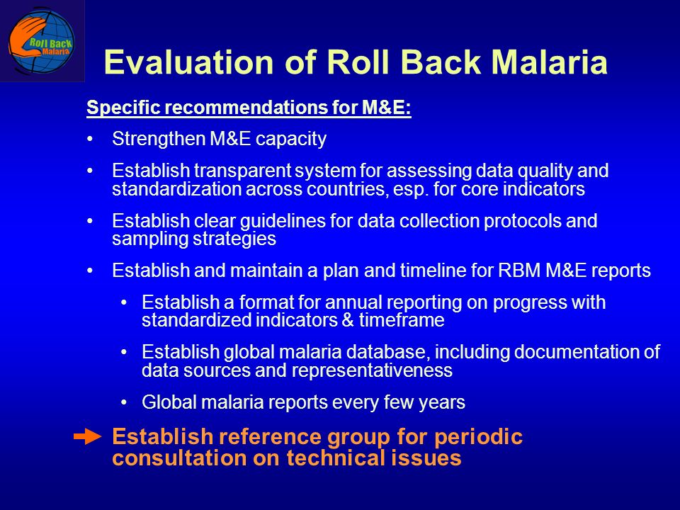 Roll Back Malaria Monitoring & Evaluation Reference Group (MERG) RBM 12 th  Partnership Board Meeting Geneva, May 10-11, 2007 Bernard Nahlen Bernard  Nahlen. - ppt download