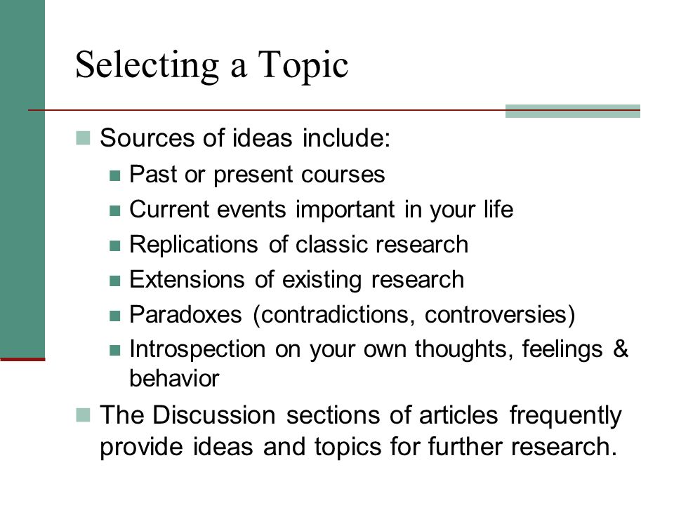 hot topics in psychology research
