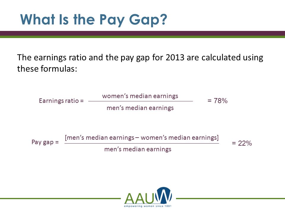 THE SIMPLE TRUTH about the Gender Pay Gap. The pay gap is a comparison  between women's and men's typical earnings. It can be compared by weekly  earnings. - ppt download