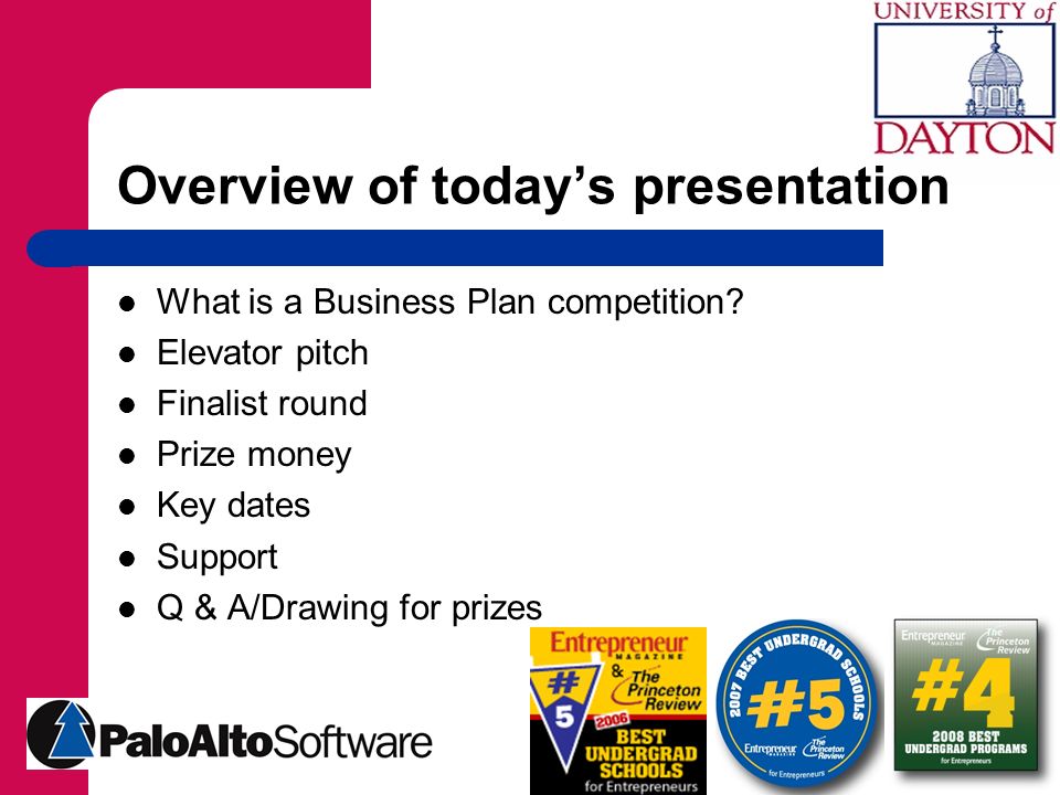 ud business plan competition