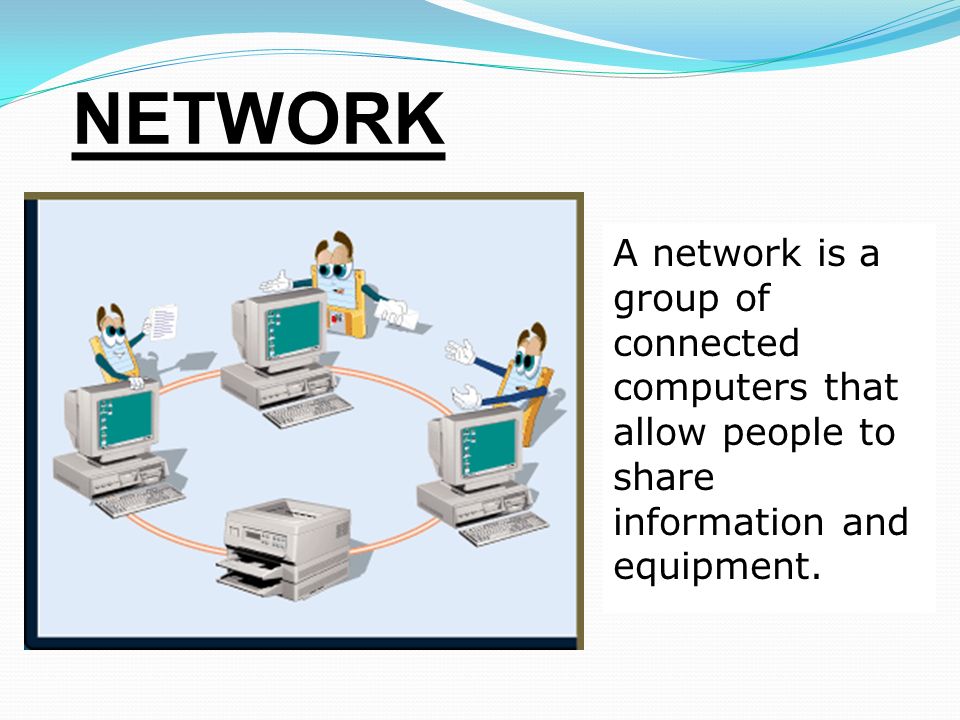 Networks are groups of computers. The Network группа. Компьютерные сети и групповые политики.