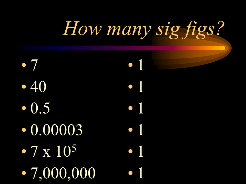 How many sig figs x ,000,