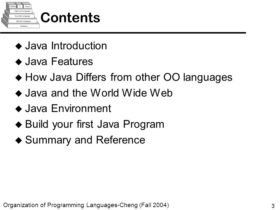 Cse 452 Programming Languages Java And Its Evolution Ppt Download