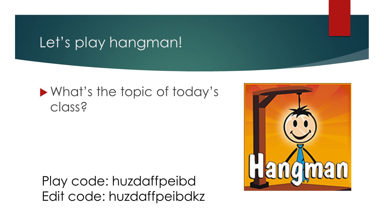 Module 1 - Hangman
