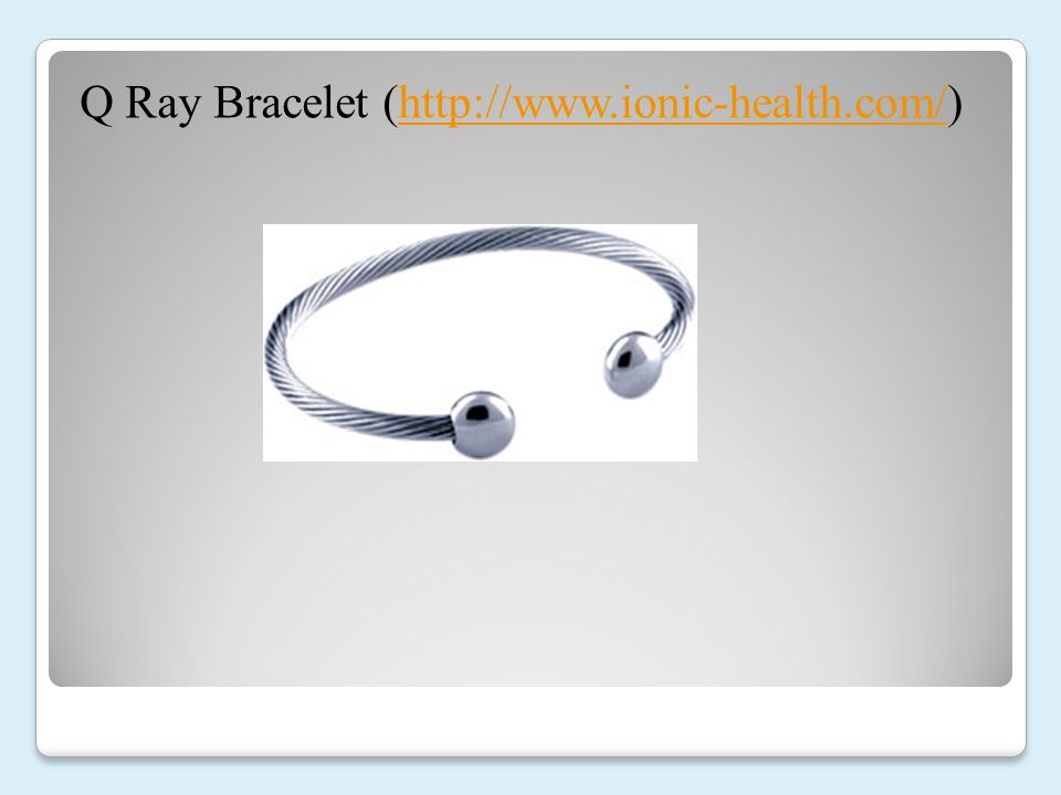 Striving To Become Psychologically Literate Consumers Understanding 67 Q Ray Bracelet