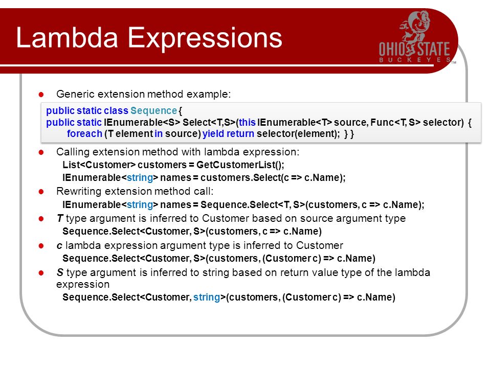 Extension Methods Programming in C# Extension Methods CSE Prof. Roger  Crawfis. - ppt download