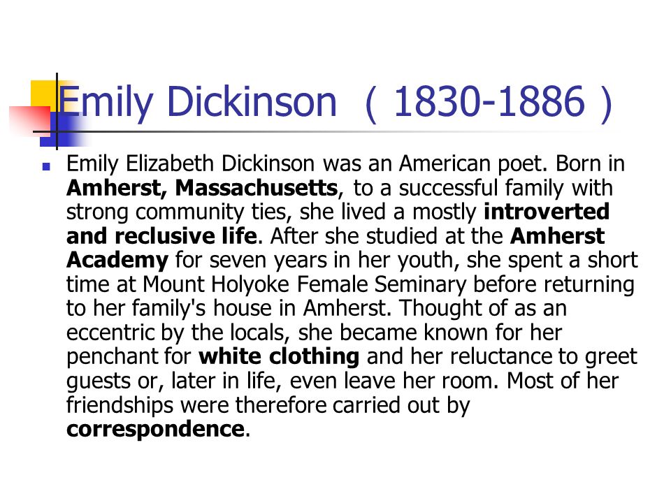 Readings Of Dickinson Poe And Thoreau And Emerson Shandong University March 2 Ppt Download Readings Of Dickinson Poe And Thoreau And Emerson Shandong University March 2 Ppt Download