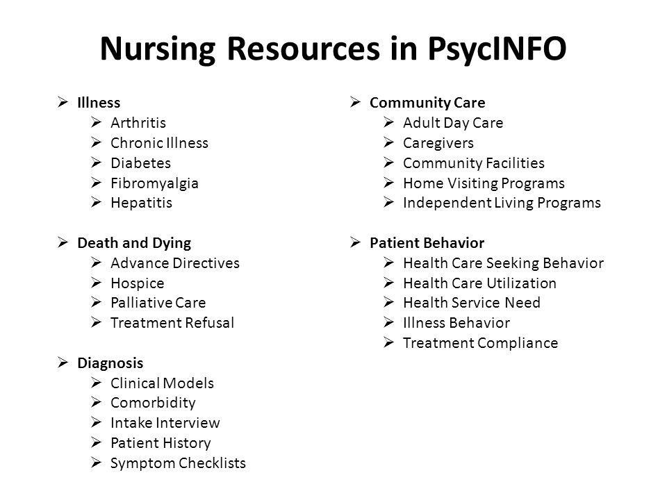 community health nursing topics