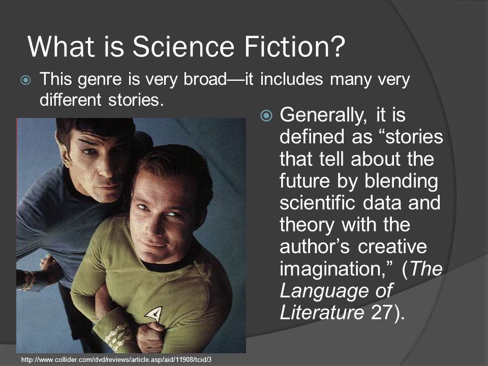 What is Science Fiction.