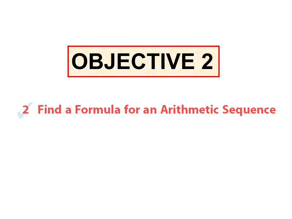 OBJECTIVE 2