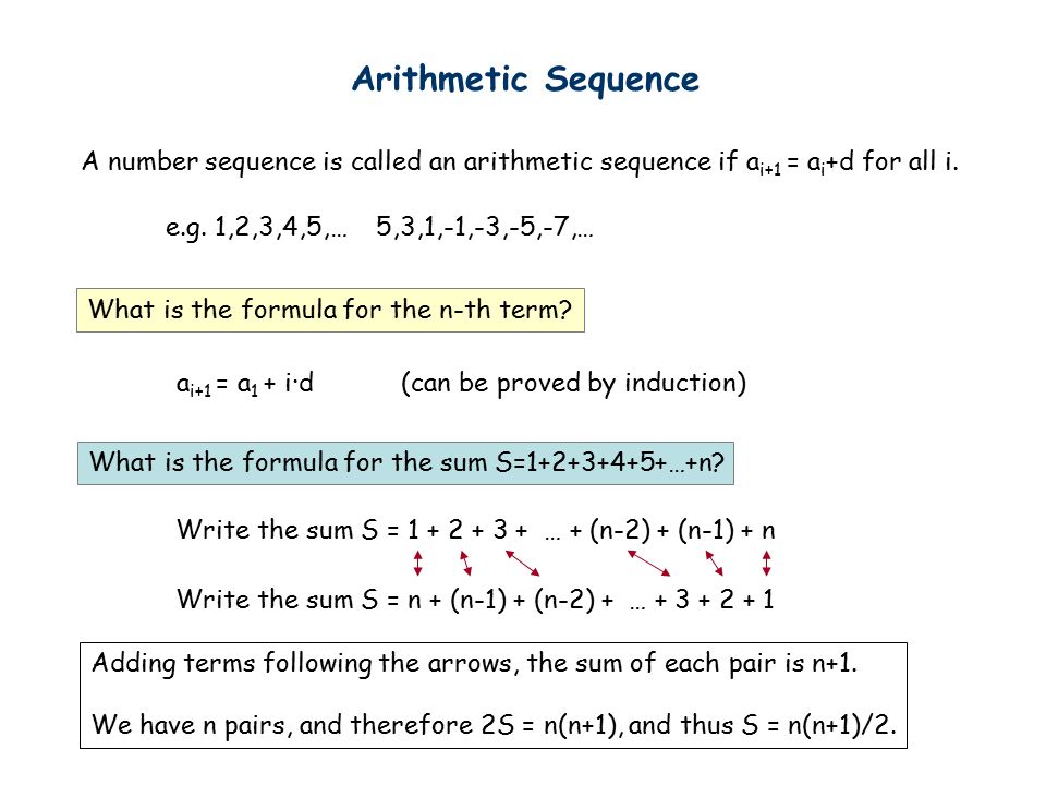 Number Sequences Lecture 7 Sep 29 Overhang This Lecture We Will Study Some Simple Number Sequences And Their Properties The Topics Include Representation Ppt Download