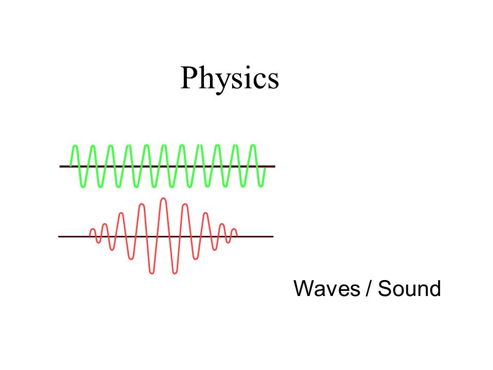 Sound physics