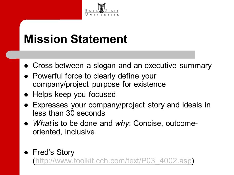 define purpose statement