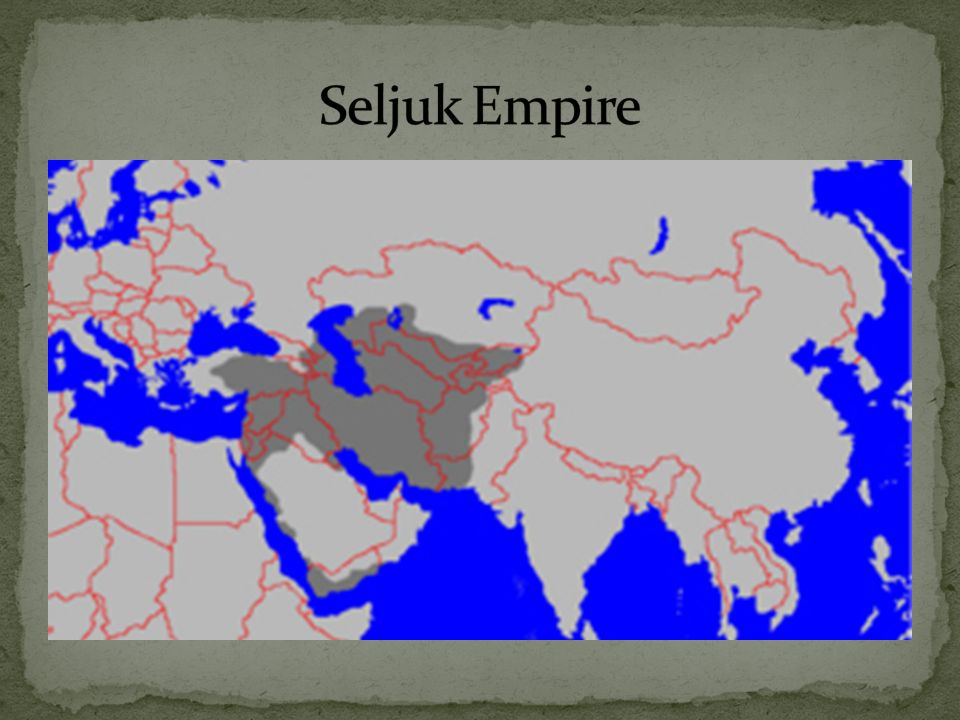 Presentation on theme: "The Seljuk Turks Seljuk was the chieftain of a...