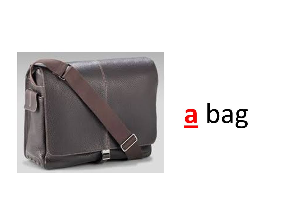 a bag