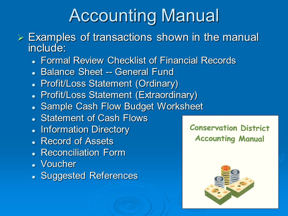 conservation district supervisor accreditation module 8 financial