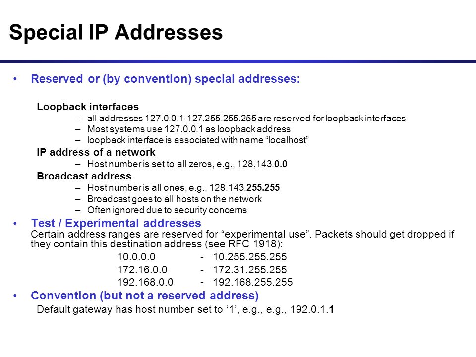 IP Addressing Introductory material. An entire module devoted to IP  addresses. - ppt download