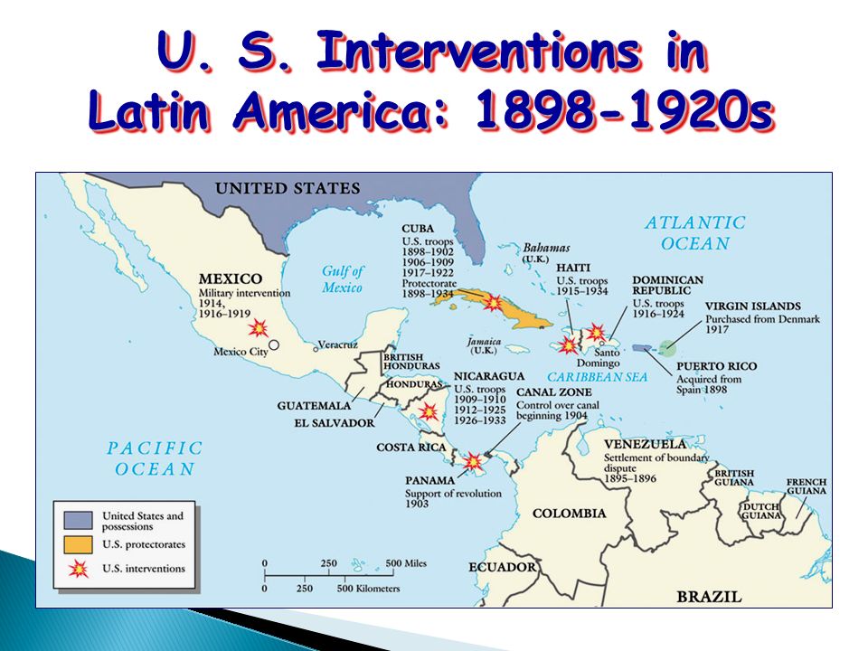 U. S. Interventions in Latin America: s