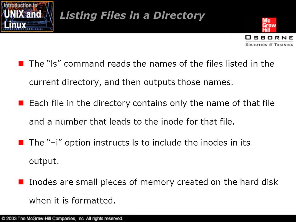 Lesson 7-Creating and Changing Directories. Overview Using directories to  create order. Managing files in directories. Using pathnames to manage  files. - ppt download