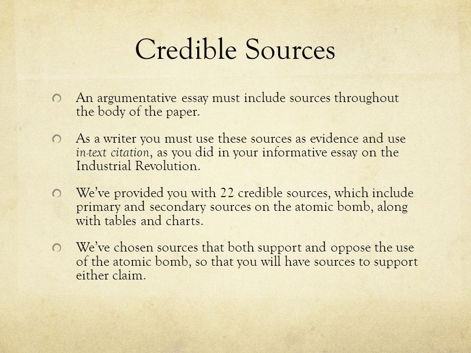 Writing An Argumentative Essay The United States Decision To Drop The Atomic Bomb Ppt Download