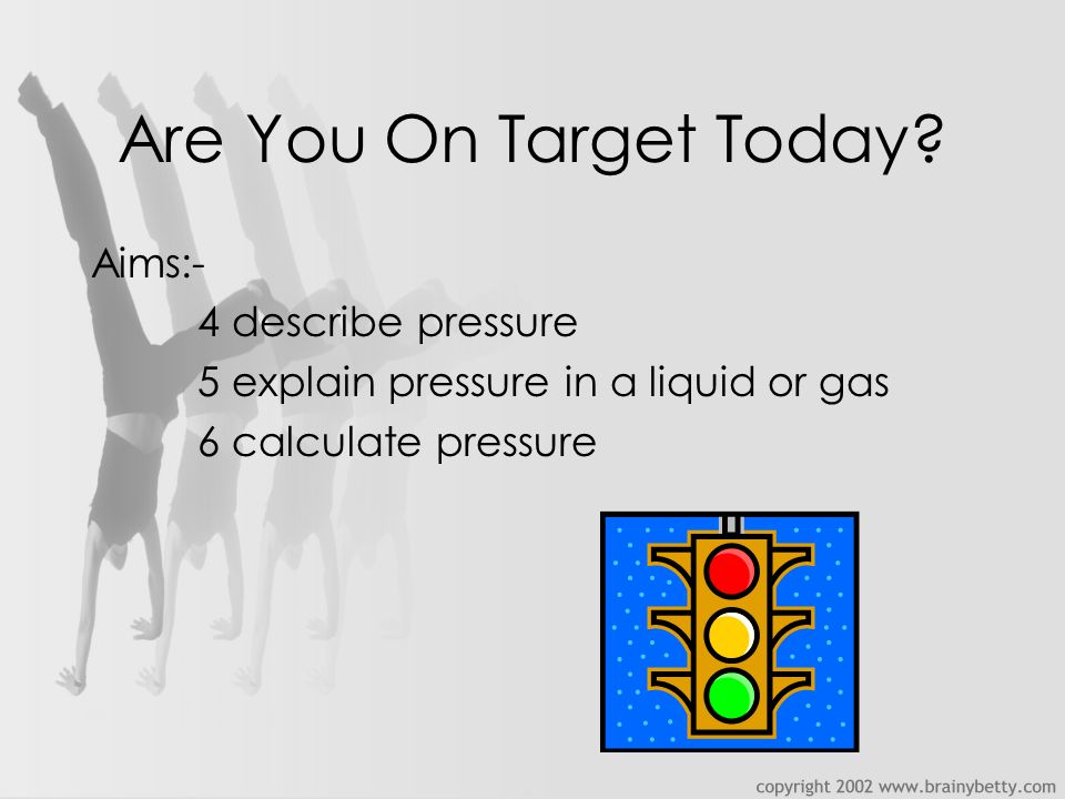Are You On Target Today.