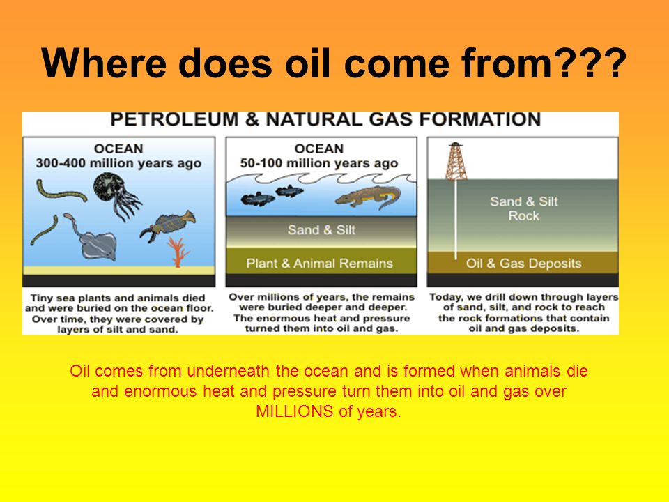 Where d you come from. Where does Oil come. Where does come from. Принцип работы Gas over Oil. Where does Water come from?.