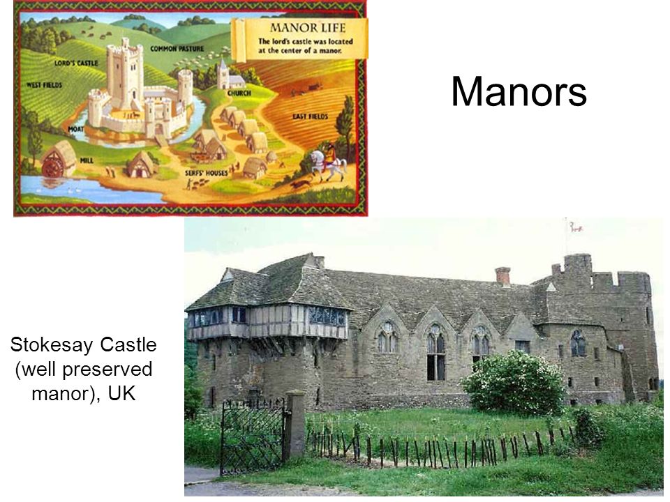 Manors Stokesay Castle (well preserved manor), UK