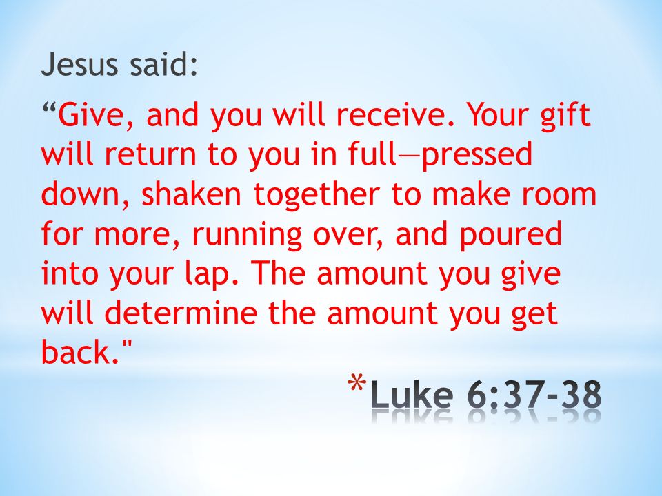 2 Corinthians Chapter 9 You Must Each Decide In Your Heart