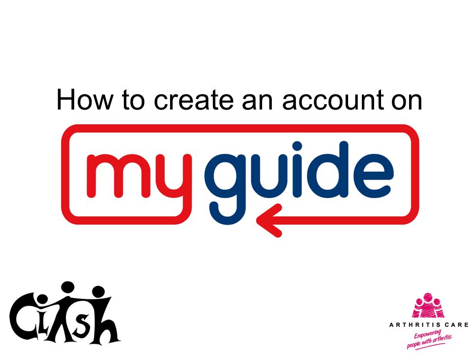 How to create an account on