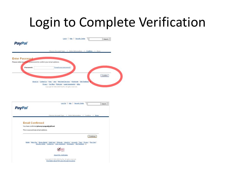Login to Complete Verification