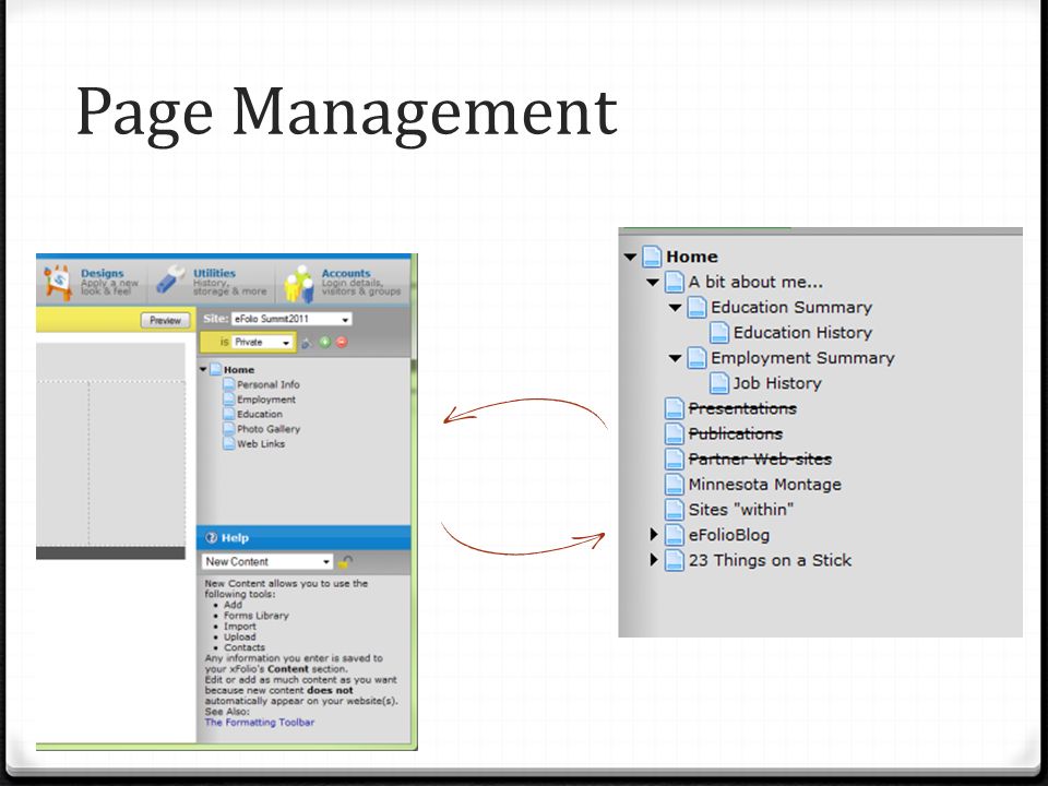 Page Management