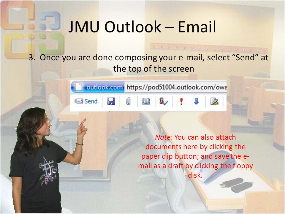 JMU Outlook –  3.